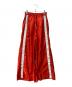 PRANK PROJECT（プランクプロジェクト）の古着「Side Line Wide Pants」｜レッド