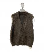 CITYSHOPシティショップ）の古着「ニットベスト」｜グレー
