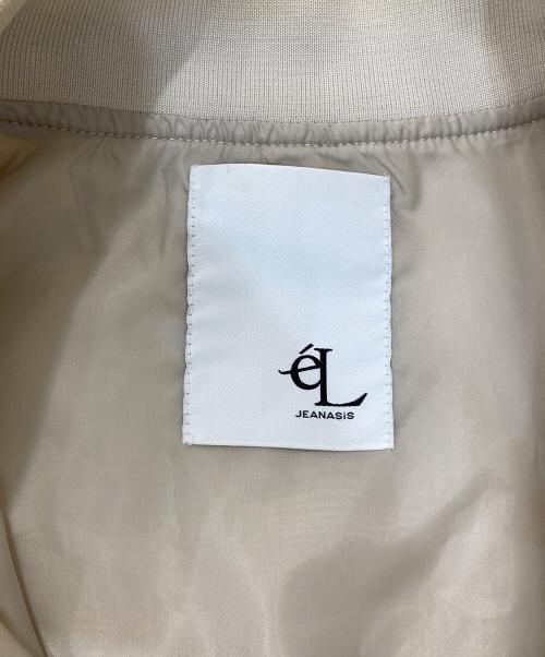 JEANASIS（ジーナシス）JEANASIS (ジーナシス) 中綿ジャケット ベージュ サイズ:Freeの古着・服飾アイテム