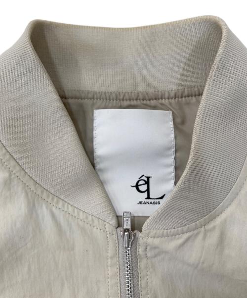JEANASIS（ジーナシス）JEANASIS (ジーナシス) 中綿ジャケット ベージュ サイズ:Freeの古着・服飾アイテム