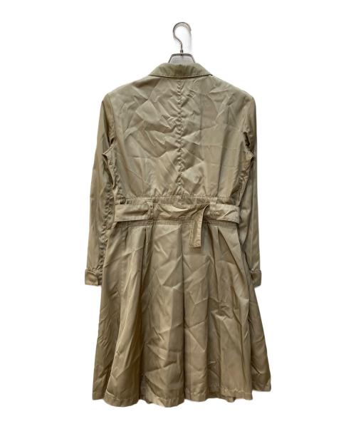 PRADA（プラダ）PRADA (プラダ) ナイロンコート ベージュ サイズ:40の古着・服飾アイテム
