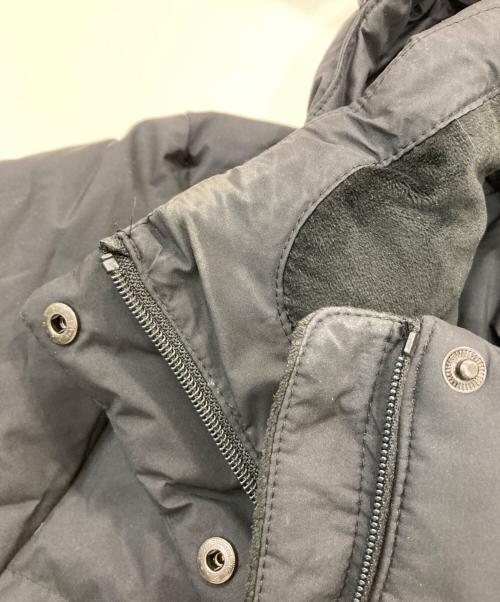 asics（アシックス）asics (アシックス) ダウンコート ブラック サイズ:Mの古着・服飾アイテム