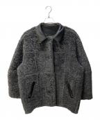 MAISON SPECIALメゾンスペシャル）の古着「Reversible Vegan Mouton Coat」｜ブラック