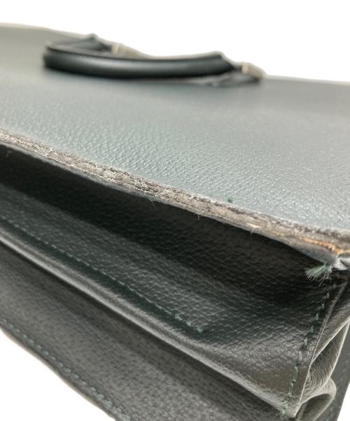 Aquascutum（アクアスキュータム）Aquascutum (アクアスキュータム) レザーブリーフケース グレーの古着・服飾アイテム