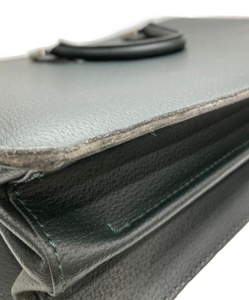 Aquascutum（アクアスキュータム）Aquascutum (アクアスキュータム) レザーブリーフケース グレーの古着・服飾アイテム