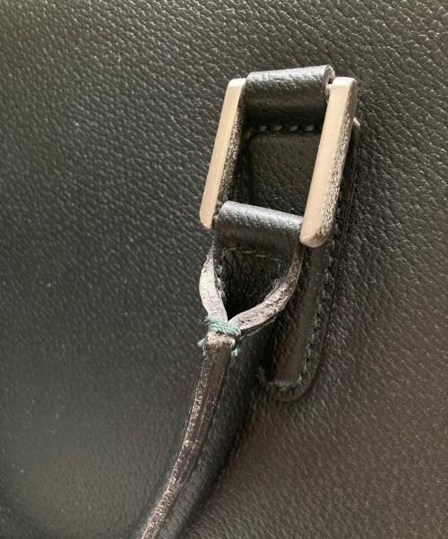 Aquascutum（アクアスキュータム）Aquascutum (アクアスキュータム) レザーブリーフケース グレーの古着・服飾アイテム