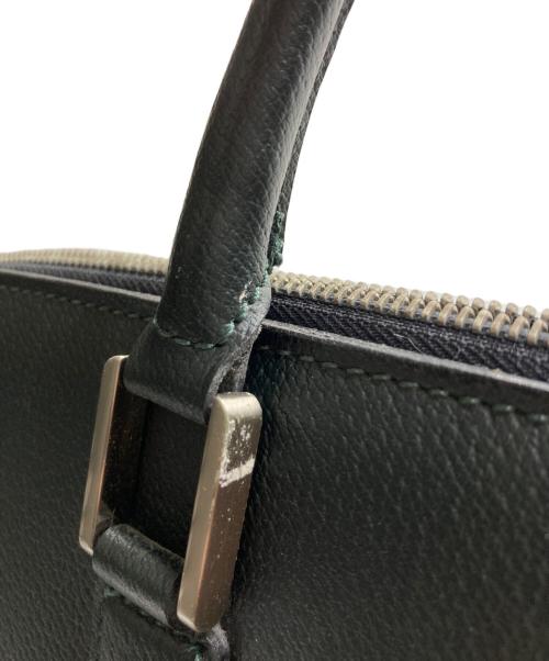 Aquascutum（アクアスキュータム）Aquascutum (アクアスキュータム) レザーブリーフケース グレーの古着・服飾アイテム