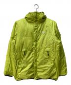 MILLETミレー）の古着「リバーシブルダウンジャケット」｜ブラック×グリーン