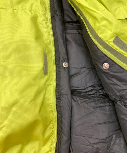 MILLET（ミレー）MILLET (ミレー) リバーシブルダウンジャケット ブラック×グリーン サイズ:Mの古着・服飾アイテム