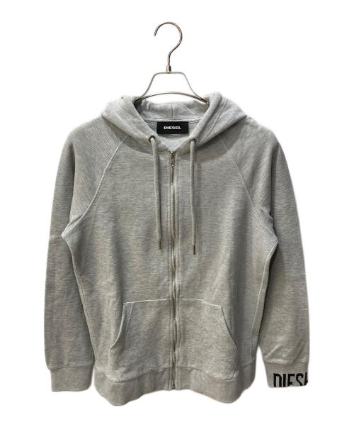 DIESEL（ディーゼル）DIESEL (ディーゼル) パーカー グレー サイズ:xsの古着・服飾アイテム