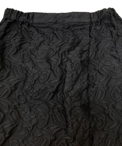 Uhr（ウーア）Uhr (ウーア) Jacquard Over Culotte ブラック サイズ:38 未使用品の古着・服飾アイテム