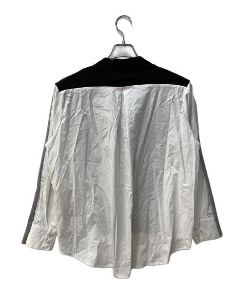 MAISON MAVERICK PRESENTS（メゾンマーベリック プレゼンツ）MAISON MAVERICK PRESENTS (メゾンマーベリック プレゼンツ) 切替カーディガン ブラック×ホワイト サイズ:サイズ表記無しの古着・服飾アイテム