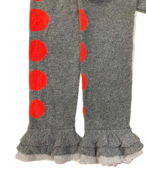 TOKUKO1erVOL（トクコプルミエヴォル）TOKUKO1erVOL (トクコプルミエヴォル) ウールカーディガン グレー サイズ:9の古着・服飾アイテム