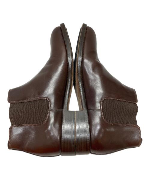 HERMES（エルメス）HERMES (エルメス) サイドゴアシューズ ブラウン サイズ:35 1/2の古着・服飾アイテム