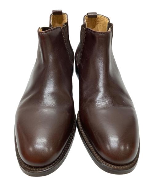 HERMES（エルメス）HERMES (エルメス) サイドゴアシューズ ブラウン サイズ:35 1/2の古着・服飾アイテム