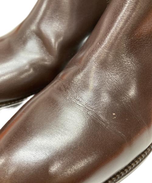 HERMES（エルメス）HERMES (エルメス) サイドゴアシューズ ブラウン サイズ:35 1/2の古着・服飾アイテム