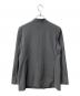 PLST (プラステ) ハイストレッチトリコットカラーレスダブルジャケット グレー サイズ:S：7000円