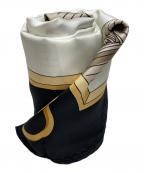 HERMESエルメス）の古着「カレ90パリの橋」｜ブラック