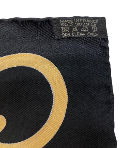 HERMES（エルメス）HERMES (エルメス) カレ90パリの橋 ブラックの古着・服飾アイテム