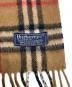 Burberry's (バーバリーズ) ノバチェックカシミアマフラー ブラウン：7000円
