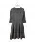 M'S GRACY (エムズグレイシー) ボンディングレースワンピース グレー サイズ:38：7000円