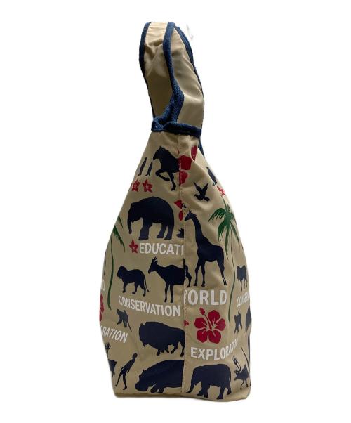 HUNTING WORLD（ハンティングワールド）HUNTING WORLD (ハンティングワールド) リバーシブルトートバッグ ネイビーの古着・服飾アイテム