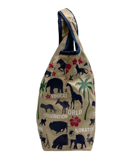 HUNTING WORLD（ハンティングワールド）HUNTING WORLD (ハンティングワールド) リバーシブルトートバッグ ネイビーの古着・服飾アイテム