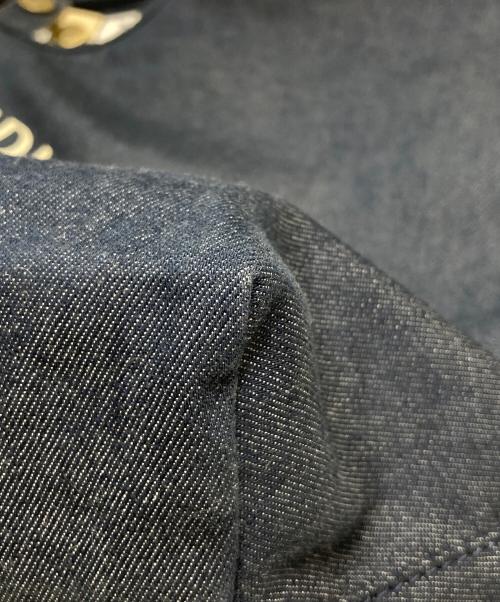 HUNTING WORLD（ハンティングワールド）HUNTING WORLD (ハンティングワールド) リバーシブルトートバッグ ネイビーの古着・服飾アイテム