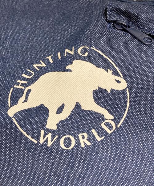 HUNTING WORLD（ハンティングワールド）HUNTING WORLD (ハンティングワールド) リバーシブルトートバッグ ネイビーの古着・服飾アイテム