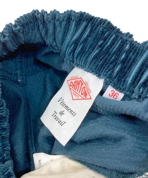 DANTON（ダントン）DANTON (ダントン) コーデュロイ イージーパンツ グリーン サイズ:Sの古着・服飾アイテム