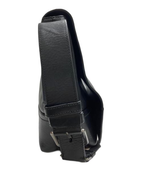 BALLY（バリー）BALLY (バリー) TAMRAC レザーショルダーバッグ ブラックの古着・服飾アイテム