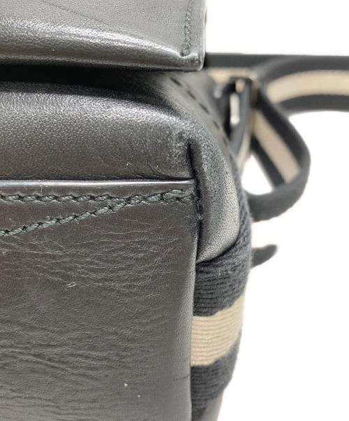 BALLY（バリー）BALLY (バリー) TAMRAC レザーショルダーバッグ ブラックの古着・服飾アイテム