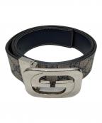 GUCCIグッチ）の古着「インターロッキングGバックルリバーシブルベルト」