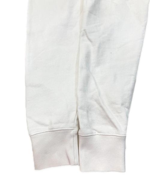 maison kitsune（メゾンキツネ）MAISON KITSUNE (メゾンキツネ) チラックスワッペンスウェット ホワイト サイズ:Mの古着・服飾アイテム