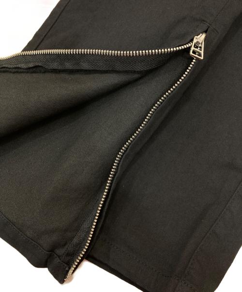 DANKE SCHON（ダンケ シェーン）DANKE SCHON (ダンケ シェーン) STRETCH TWILL FLAP POCKET PANTS ブラック サイズ:Sの古着・服飾アイテム