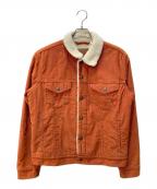LEVI'Sリーバイス）の古着「YPE 3 SHERPA TRUCKER」｜オレンジ