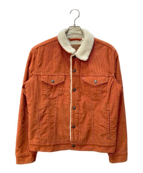 LEVI'S（リーバイス）LEVI'S (リーバイス) YPE 3 SHERPA TRUCKER オレンジ サイズ:Sの古着・服飾アイテム