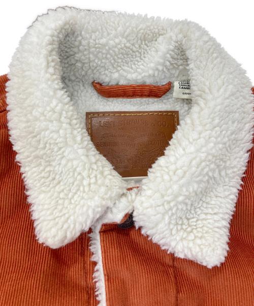 LEVI'S（リーバイス）LEVI'S (リーバイス) YPE 3 SHERPA TRUCKER オレンジ サイズ:Sの古着・服飾アイテム