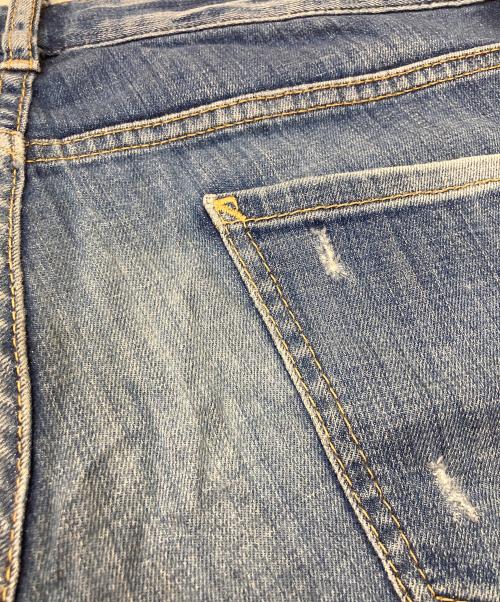 DSQUARED2（ディースクエアード）DSQUARED2 (ディースクエアード) ダメージ加工デニムパンツ インディゴ サイズ:46の古着・服飾アイテム