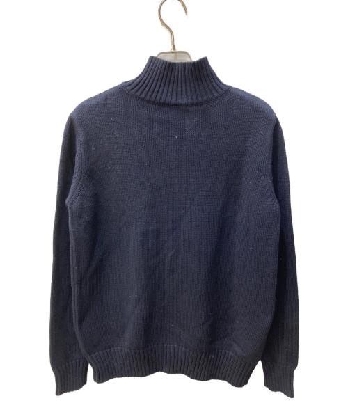 POLO JEANS CO.（ポロジーンズカンパニー）POLO JEANS CO. (ポロジーンズカンパニー) 星条旗ハイネックニット ネイビー サイズ:Sの古着・服飾アイテム