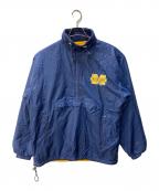 Championチャンピオン）の古着「ハーフジップジャケット」｜ネイビー