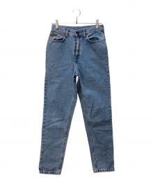 Calvin Klein Jeans（カルバンクラインジーンズ）の古着「テーパードデニムパンツ」｜スカイブルー