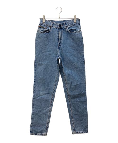 Calvin Klein Jeans（カルバンクラインジーンズ）Calvin Klein Jeans (カルバンクラインジーンズ) テーパードデニムパンツ スカイブルー サイズ:8/30の古着・服飾アイテム