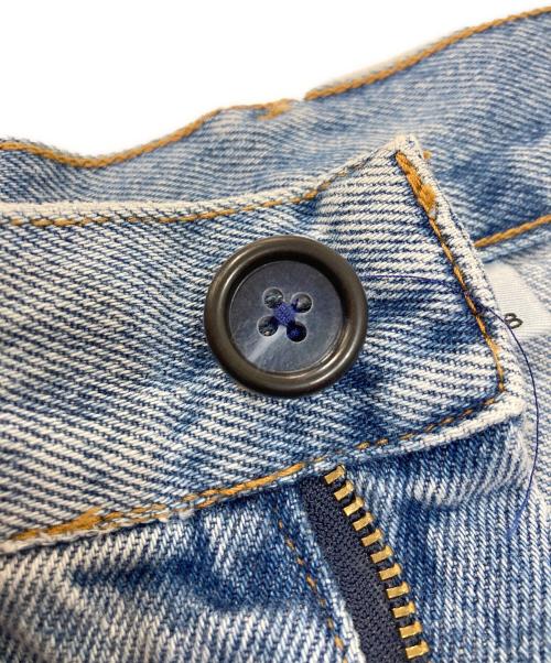 Calvin Klein Jeans（カルバンクラインジーンズ）Calvin Klein Jeans (カルバンクラインジーンズ) テーパードデニムパンツ スカイブルー サイズ:8/30の古着・服飾アイテム