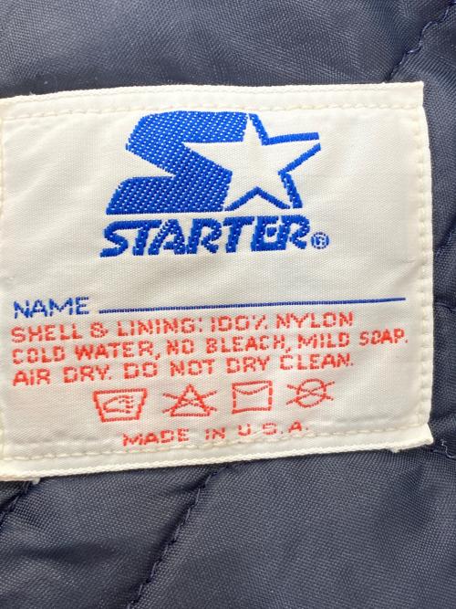 STARTER（スターター）STARTER (スターター) スタジャン ネイビー サイズ:Ⅿの古着・服飾アイテム