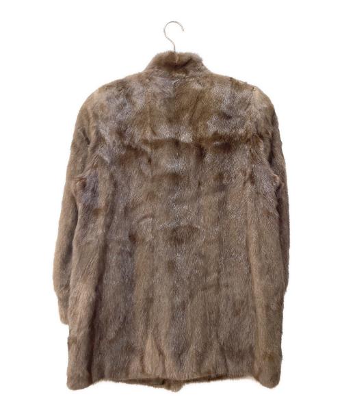 Malvoisie（マルヴォワジー）malvoisie (マルヴォワジー) ファージャケット ブラウン サイズ:13の古着・服飾アイテム