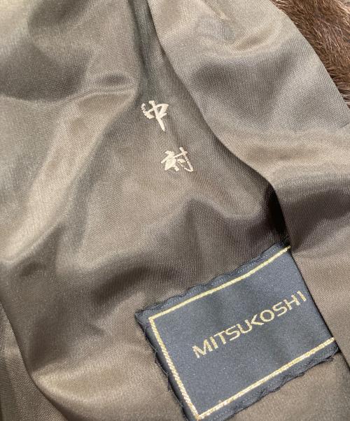 Malvoisie（マルヴォワジー）malvoisie (マルヴォワジー) ファージャケット ブラウン サイズ:13の古着・服飾アイテム