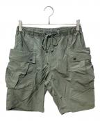 BEAMS PLUS×sage de cretビームスプラス×サージュデクレ）の古着「2way ミリタリーショーツ」｜オリーブ
