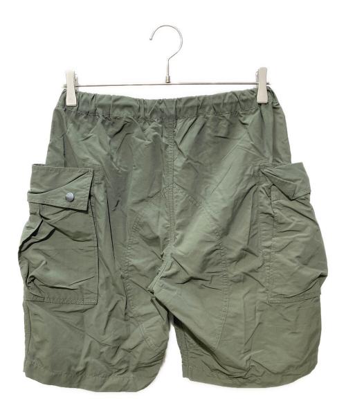 BEAMS PLUS（ビームスプラス）BEAMS PLUS (ビームスプラス) sage de cret (サージュデクレ) 2way ミリタリーショーツ オリーブ サイズ:Sの古着・服飾アイテム
