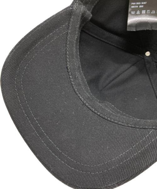 MIU MIU（ミュウミュウ）MIU MIU (ミュウミュウ) ベースボールキャップ ブラック サイズ:Ⅿの古着・服飾アイテム